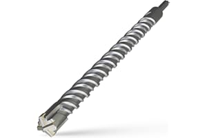 CSOOM Punta per trapano SDS Max 40 x 600 mm, professionale, ideale per foratura su pietra, cemento, pietra naturale, muri di mattoni