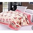 ELSTONE HOME Super Soft Cloudy Double Bed Blanket for Heavy Winter, 2 Ply Mink Blanket King Size with a Fancy Bag Packing - 4 Kg (Pack of 1)