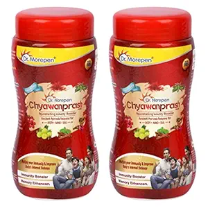 DR. MOREPEN Chyawanprash 500g For Kids & Adults Pack of 2