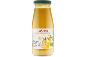 NAKATO La Selva Bio Pomi d'oro - Stückige gelbe Tomaten (1 x 425 gr)