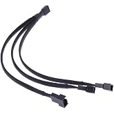 Alfais 4303 Fan &Ccedil;oklayıcı Y PWM Kablosu 4 pin Switch 3 pin 3 Port