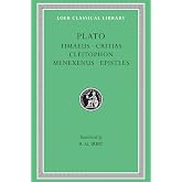 Timaeus. Critias. Cleitophon. Menexenus. Epistles L234 V 9 (Trans. Bury)(Greek)