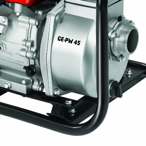 Einhell Benzin Wasserpumpe GE-PW 45 (4,8 kW, max. 23000 l/h, max. Förderhöhe 26 m, inkl. umfangreiches Adapter-Zubehör und Saugkorb) - 2