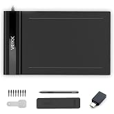 Veikk S640 6 x 4" 8192 Levels 5080 LPI Grafik Tablet + Kalem