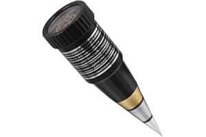 HEBEOT Misuratore di pH del suolo impermeabile per uso in giardino, strumento affidabile per una misurazione accurata dell'umidità e del livello di pH