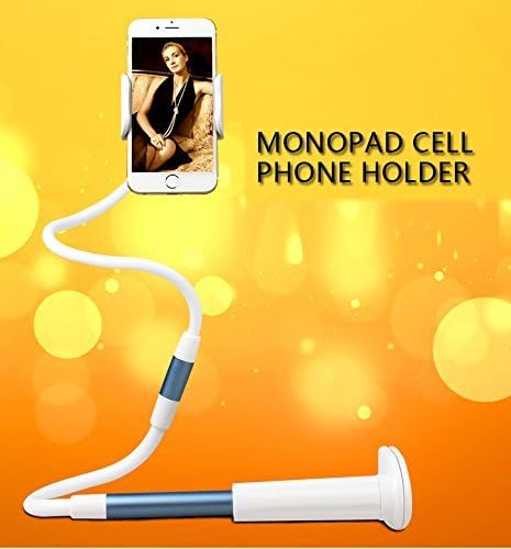 medical supermarkets Universal Flexible Long Arms Mobile Phone Holder Mount Lazy Clip-on Holder Kit Hands Free Mobile Phone Gooseneck Mount for Bed, Car, Desktop for iPhone /Samsung /HTC