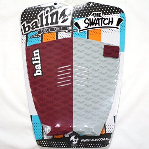 Balin Swatch Traction pad / tail pad / deck grip / surf / surfing / surfboard (Grey)