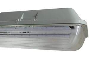 Réglette LED étanche Double pour Tubes LED T8 150cm IP65 (boitier vide) - SILAMP