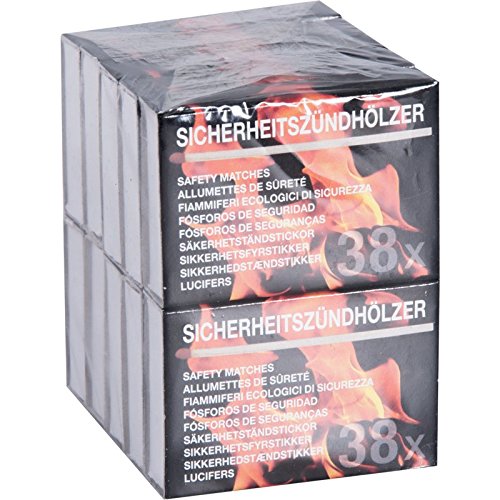 Flamax Haushaltspack 50 mm Zündhölzer 380 Stück
