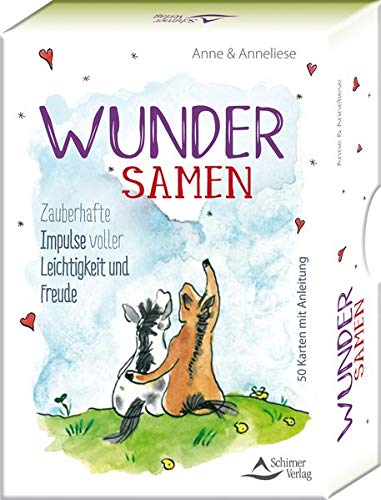SET - WunderSamen: Zauberhafte Impulse voller Leichtigkeit und Freude - 50 Karten mit Anleitung