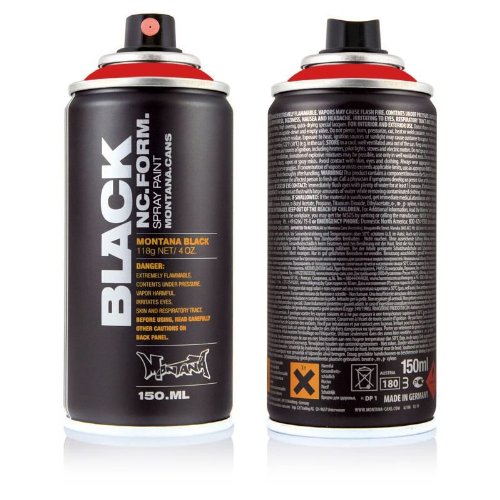 Montana BLACK Sprühdosen POCKET CANS 150ml Vorratspack 6 verschiedene Farben - 4