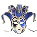 Produktbild Jkhhi Masken Maskerade Maske Harz Musik Karneval Wand Ostern Dekoration Geschenk Halloween Europäische und Amerikanische Atmosphärenkleider (Blau1, M)