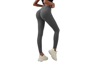 Neteson Leggings Deportivos Mujer Push Up Pantalones Cintura Alta Leggings Scrunch Butt Mallas Anticeluliticos Sin Costuras Opaco Pantalones Gym Yoga Fitness Jogging