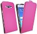 Produktbild Handytasche Flip Style für Samsung Galaxy J5 (J500F) in Pink Klapptasche Hülle @ Energmix