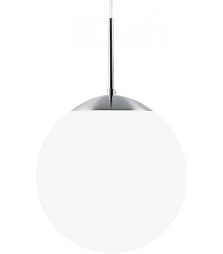 LED hanglamp Findus, mat nikkel/chroom