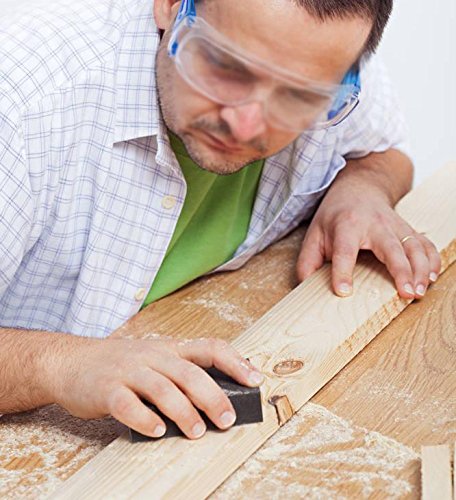 Schleifpapier Set, Seacue 36 Stück 400 to 3000 Grit Schleifpapier Sortiment Trocken/Nass Für Automobilschleifen Holzbearbeitung und Holzdrehen, 9 x 3,6 Zoll - 5