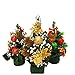 Produktbild Fenghong Wohnkultur, 20 cm Mini Christbaumschmuck Arbeitsplatte Dekoration Ornamente Partytisch Künstliche Weihnachtsbaum Dekoration