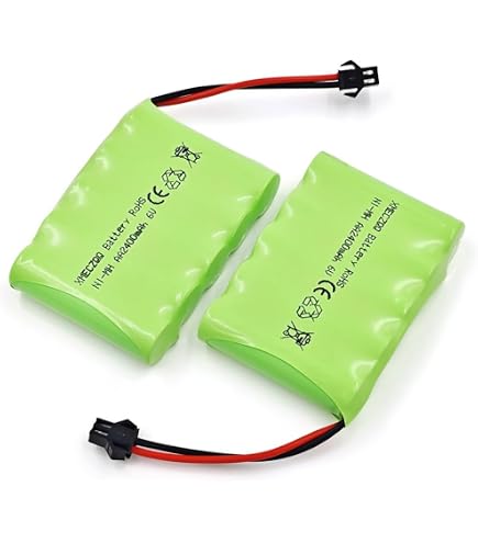 AMZZN Câble de charge USB 2PCS 7.2V avec connecteur SM-2P prise pour excavatrices RC camions réservoirs véhicules d'ingénierie voiture RC 7.2V NiCd ou NiMH ou Lipo chargeur USB