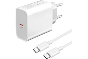 MZBESTCABLE 45W Super Rápido Cargador USB C y Cable para Samsung S25 Ultra/S24 Plus/S23/S22 Ultra/S21 S20 FE,A56 A55 A54 A34 A53 A33 A23 5G Galaxy Note 20,Z Fold 4 5 6 7,Carga Cabezal Enchufe Adaptador Corrient