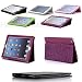 Produktbild HSRpro 2-Side Hülle für Apple iPad 2 - iPad 3 - iPad 4 - Tasche mit Aufstell- und Hinlegefunktion - Tablettasche schutzhülle in Lila