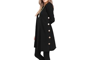 Breampot Women Jumper Dress Long Sleeve Casual Winter Mini Dresses Knitted Pullover Sweater Tunic Tops