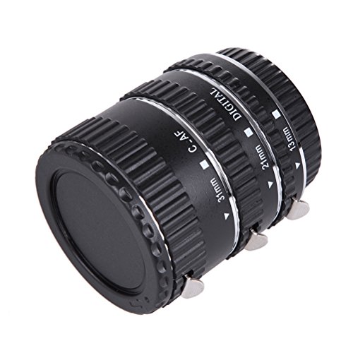 Preisvergleich Produktbild LEDMOMO Makro Auto Focus Verlängerungsrohr für Canon Silber