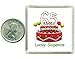 65th Birthday Lucky Sixpence Gift, Great good luck present idea for man or woman