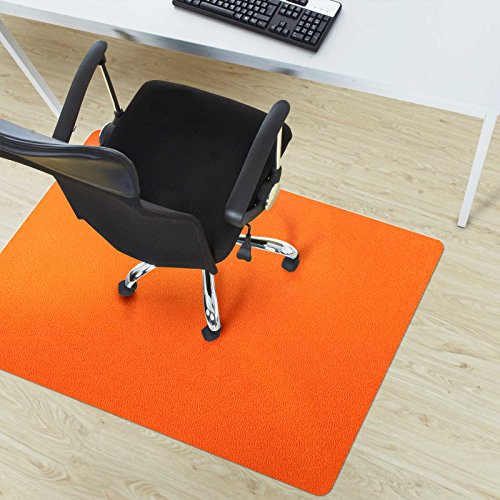 Trendige Bodenschutzmatte fr Hartbden | PVC- und phthalatfrei | Orange | 120 x 75 cm Trendige Bodenschutzmatte fr Hartbden | PVC- und phthalatfrei | Orange | 120 x 75 cm