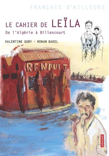 couverture de : Le cahier de Leïla : De l'Algérie à Billancourt couverture de : Le cahier de Leïla : De l'Algérie à Billancourt
