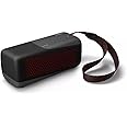Philips Audio Wireless Speaker Bluetooth, TAS4807B/00, Highly Portable & Waterproof IP67 Speaker With Integrated Microphone For Calls, Up To 12 Hours Playback, Black