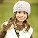 HuntGold Lady Women Fashion Camellia Warm Soft Wool Crochet Headband Knit Wide Hair Band(beige)