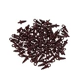 Cantidad: 100pcs/lot vanpower 100pcs carpa Pop Up juego de pesca tornillos soporte 11 mm cebo de pesca cebos señuelo de, hombre, marrón