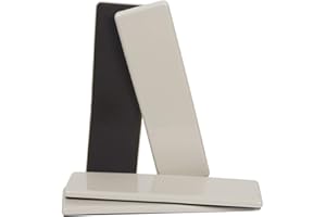 Ezprotekt Juego de 4 Deslizadores Rectangulares Reutilizables para Muebles de 9 "x 2.5" para Mover Alfombras de Muebles Pesados de Forma Rápida y Fácil, Beige
