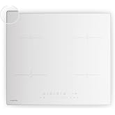 Klarstein Velaire Induction Hob 60 cm - 4 Zones, 7000 W Boost, Touch Control Slide, Timer, Child Lock, Ceramic Glass, Modern