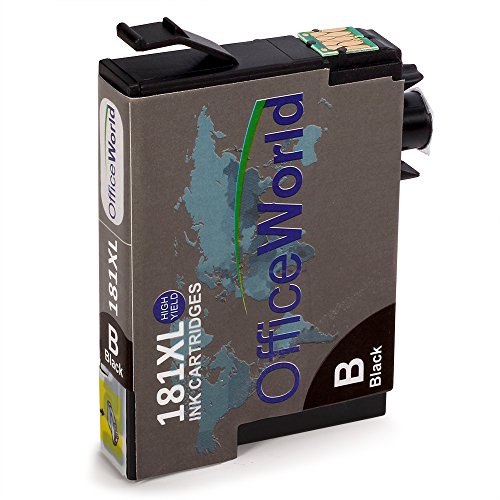 OfficeWorld Kompatible Patronen Ersatz für 18XL T1811 T1812 T1813 T1814 Tintenpatronen Hohe Kapazität Kompatibel für Expression Home XP-202 XP-305 XP-415 XP-412 XP-215 XP-312 XP-212 XP-102 XP-405 XP-205 XP-302 XP-402 XP-315 XP-405WH XP-30 - 4