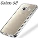 Produktbild tomaxx Schutzhülle Samsung Galaxy S8 Plus, S8 Plus DUOS Hülle Tasche Durchsichtig Transparent Rand schwarz