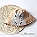 Produktbild mlpnko Smiley Flat Top Baby Big Pot Cap neues Kind Fischer Hut Wilde Reise Sonne Khaki 50-52CM