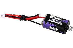 INJORA 48T 180 szczotkowany silnik z zębnikiem ze stali nierdzewnej do aktualizacji 1/18 1/24 FMS FCX18 FCX24 (INM14)