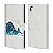 Price comparison product image Official Wyanne Little Whale Animals 2 Leather Book Wallet Case Cover For Sony Xperia Z5 / Z5 Dual