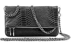 MODELISA - Bolso Bandolera Piel Correa De Hombro Efecto Cocodrilo Mujer