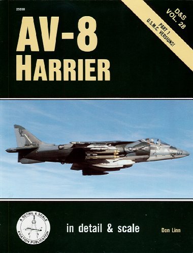 Av-8 Harrier: In Detail and Scale : U.S.M.C. Versions livre