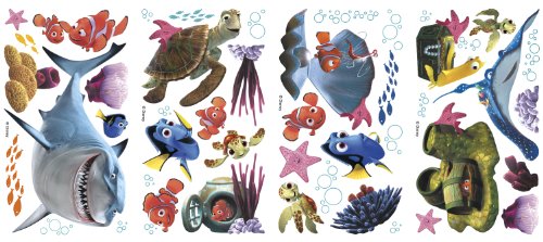 RoomMates RMK2059SCS RM – Disney Findet Nemo Wandtattoo, PVC, Bunt, 29 x 13 x 2.5 cm - 3