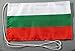 Produktbild Bulgarien 15x25 cm Tischflagge in Profi - Qualität Tischfahne Autoflagge Bootsflagge Motorradflagge Mopedflagge