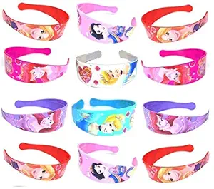 Trendsetter Plastic Princess Design Hair Band / Head Band for Girls & Women for Daily use (Design - 1 Princess Design)