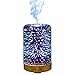 Produktbild Souarts 3D Glass Aroma Diffuser Duftlampen 3D Glas 100ml Nachtlampe mit 7 Farben Luftbefeuchter Nachtlicht Oil Düfte Humidifier für Badezimmer Wohnzimmer