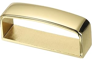 PATIKIL Belt Loop Keepers, Alloy Belt Strap Ring Men's Buckle for DIY Craft Fixing