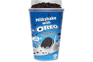 SUPPLIIONLINE Oreo Delight Milkshake – Oreo Toppings – Indulge In Creamy Bliss With A Crunch – Eye Catching Packaging – Ready To Use