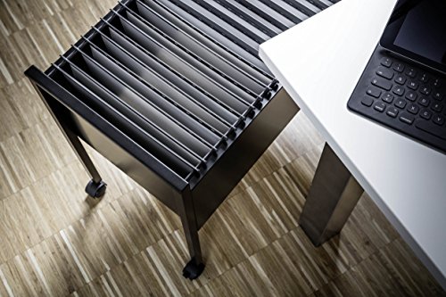 Durable Economy - Soporte con ruedas para carpetas colgantes color negro reviews Durable Economy - Soporte con ruedas para carpetas colgantes color negro