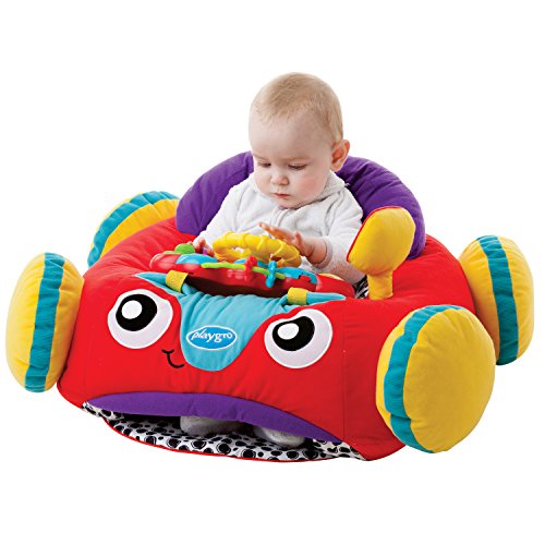 Playgro 0186362 Plüschauto mit Lenkrad, Musik und Lichteffekten, mehrfarbig - 2