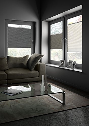 mydeco® 75×130 cm [BxH] in weiß – Waben- Plissee Jalousie ohne bohren, Rollo für innen incl. Klemmträger (Klemmfix) – Sonnenschutz, Sichtschutz für Fenster - 9